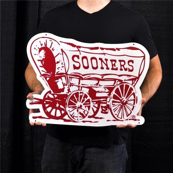 Authentic Street Signs Authentic Street Signs 95412 24 in. Oklahoma Schooner Steel Logo 95412